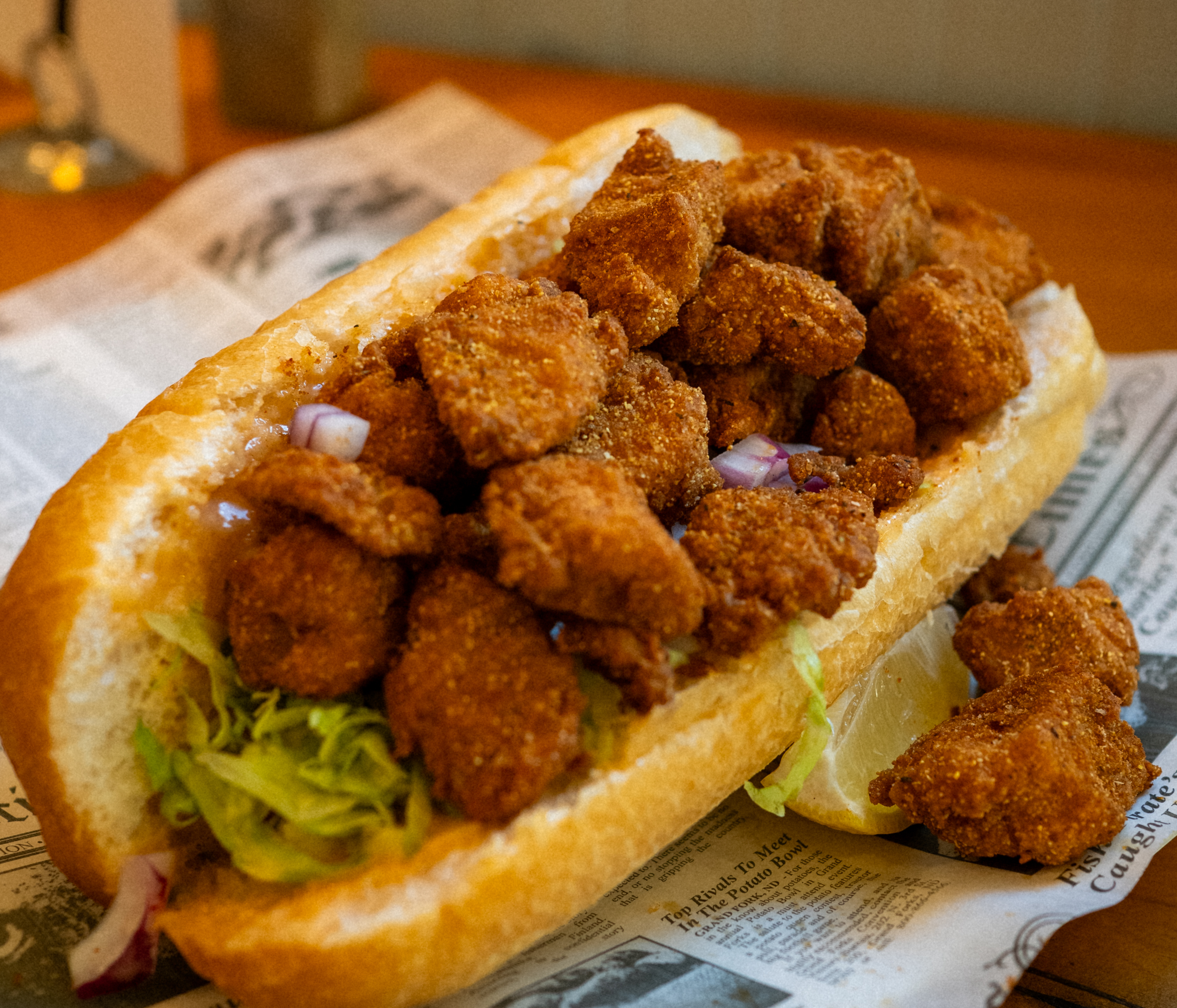 Catfish Po'Boy
